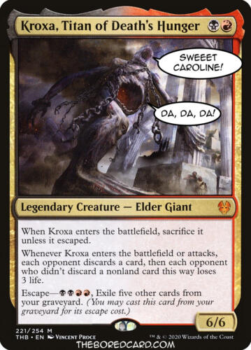 Kroxa, Titan of Death's Hunger